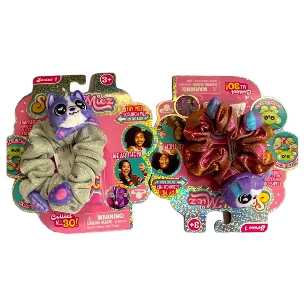 Set Of 2 Collectable Scrunchmiez
